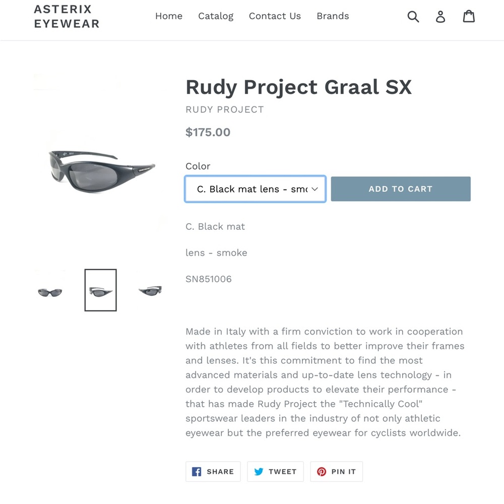 COPY - Rudy Project Graal SX unisex - Picture 8 of 9